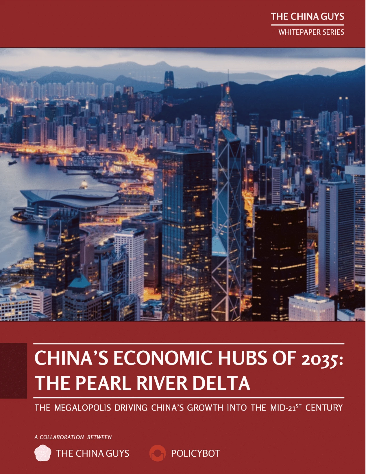 Cover of China's Economic Hubs of 2035: The Pearl River Delta
