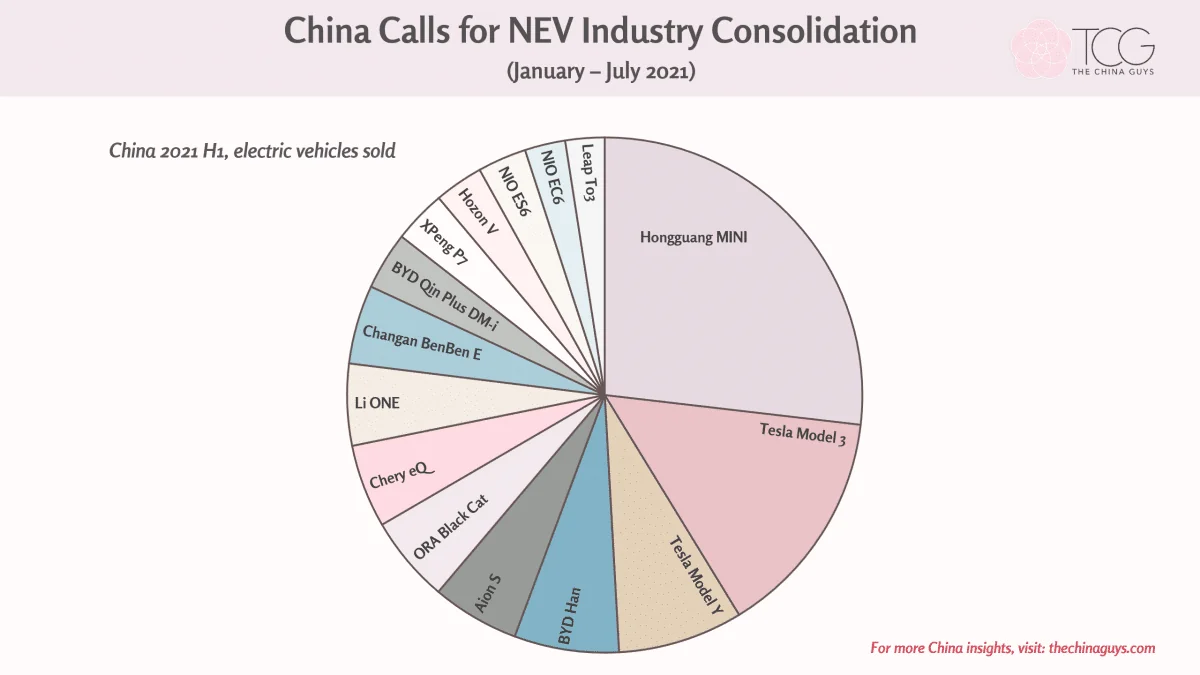 China calls for NEV industry consolidation